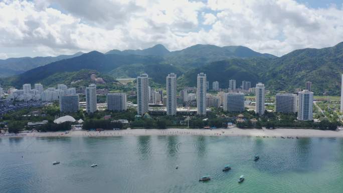 4k惠州的海碧水蓝天