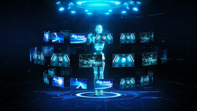 科技机器人图文展示