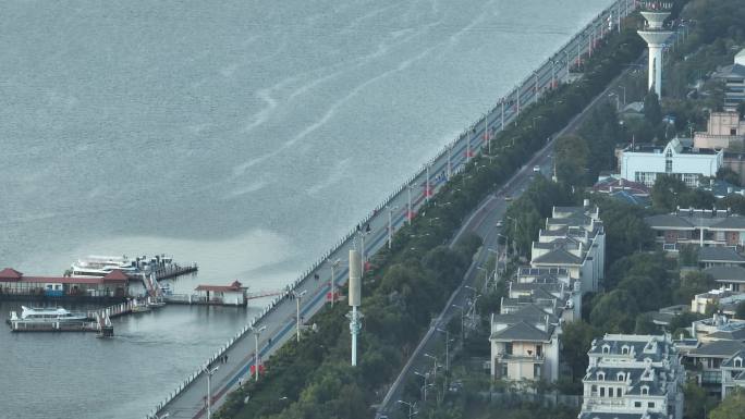 昆明西山区海埂大坝航拍