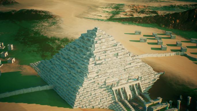 【4k】埃及金字塔古建筑历史13
