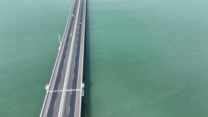 海上公路高架桥开车视频