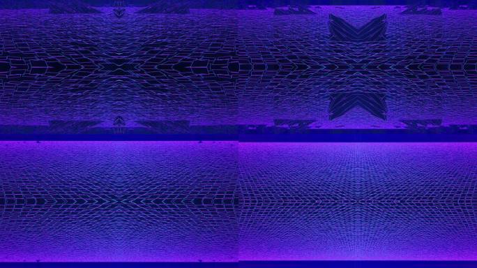【4K时尚背景】炫紫世界炫酷科技光线几何