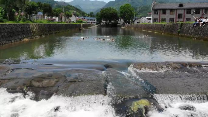 怀化黄溪古村航拍