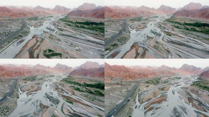 【4K】新疆独库公路沿途风光航拍
