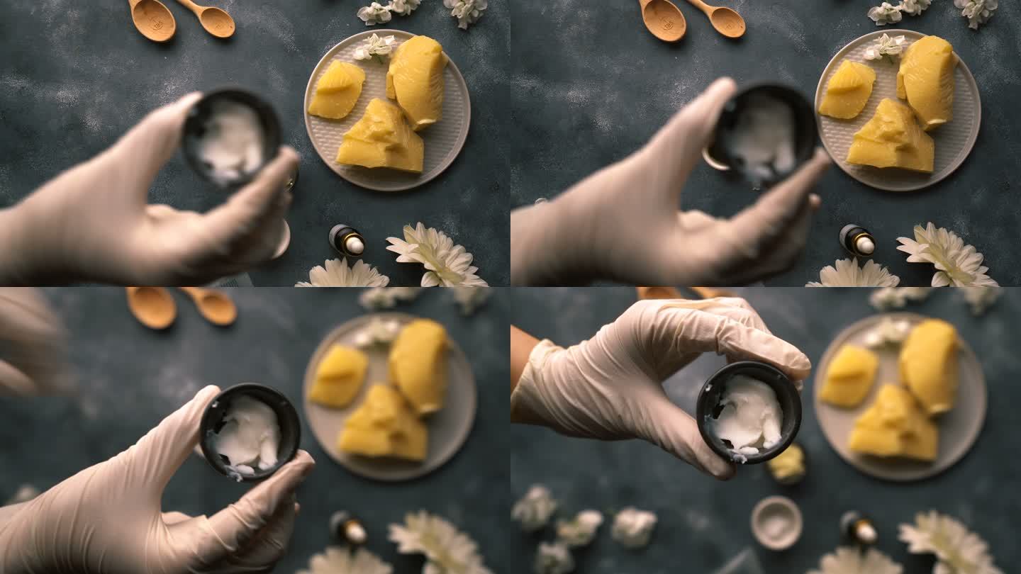 自制有机护手霜-芒果黄油