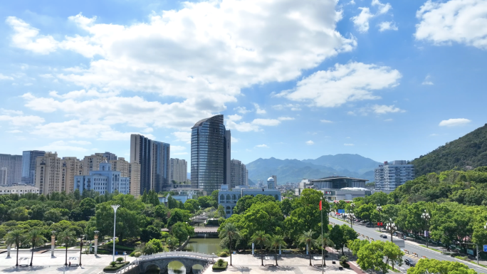 【4K】浙江临海市航拍