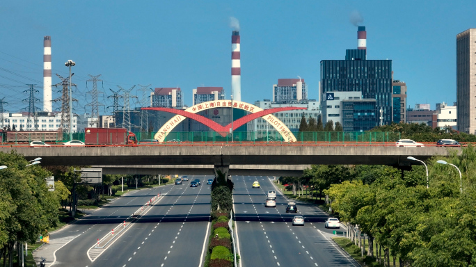 上海自由贸易试验区 【延时航拍4K】