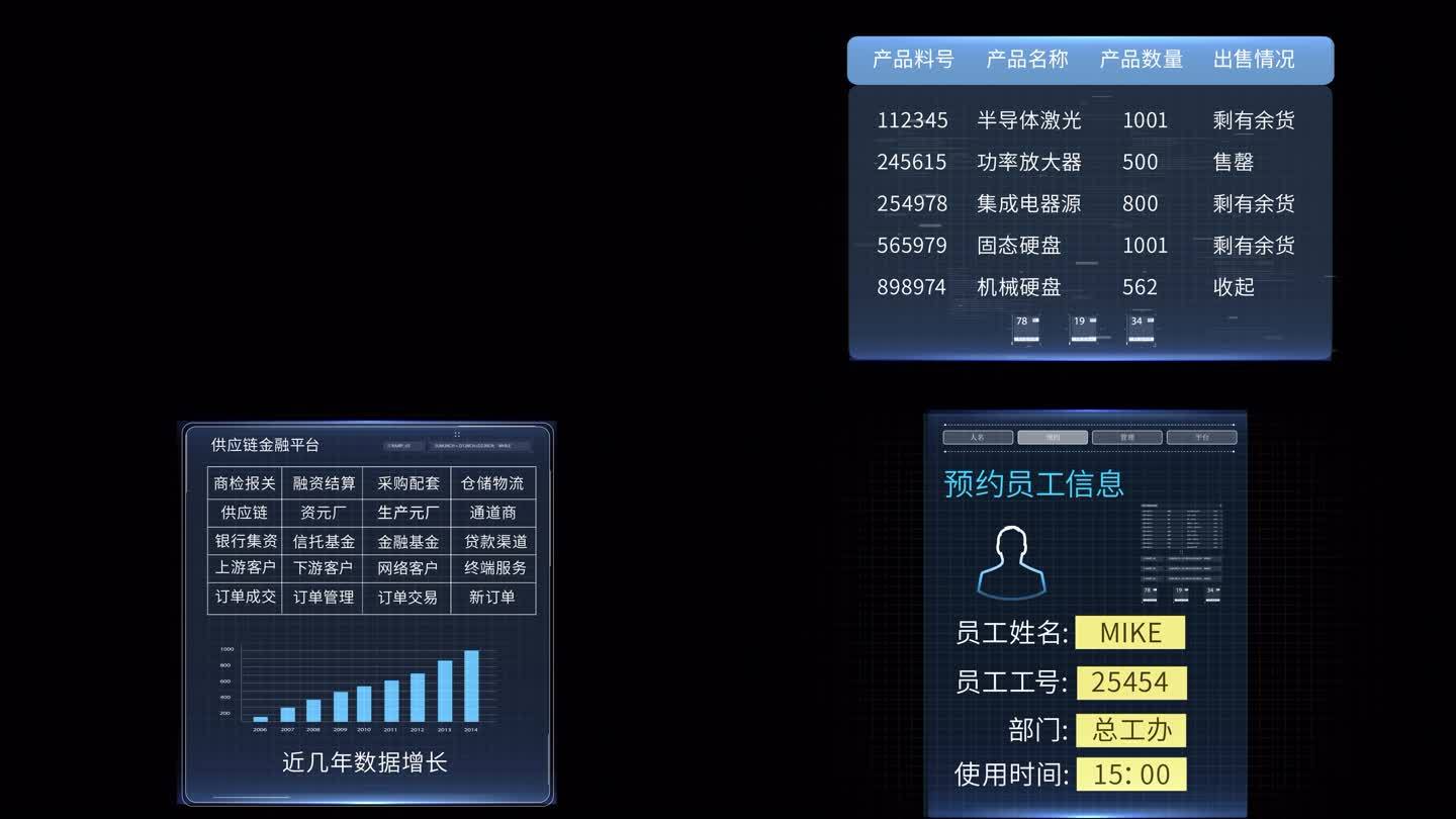 10个全息合成特效