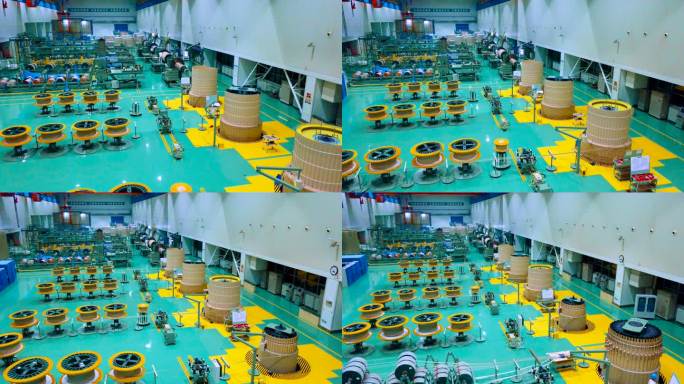 工厂车间 装备制造 电气设备 大国重器