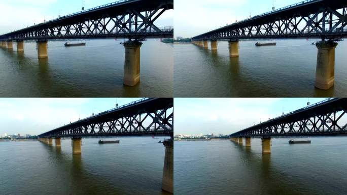 中国乌哈长江大桥桥梁交通跨海大桥交通建设