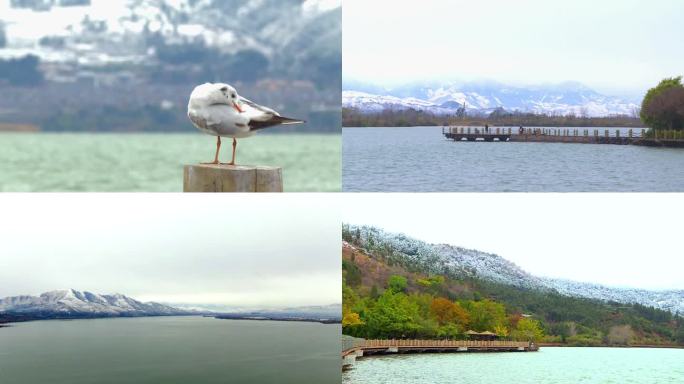 稀有西昌雪景素材多角度合集4K