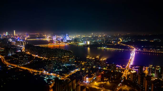 长沙湘江夜景