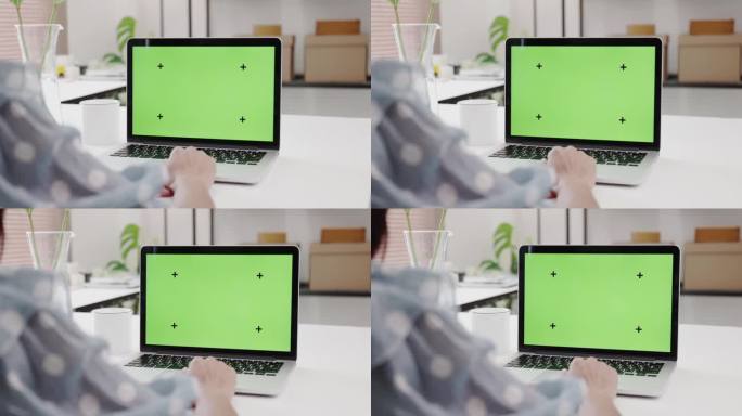 办公电脑绿屏抠像