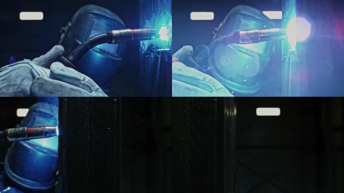 SLO MO DS在垂直金属件上使用焊枪时闪烁