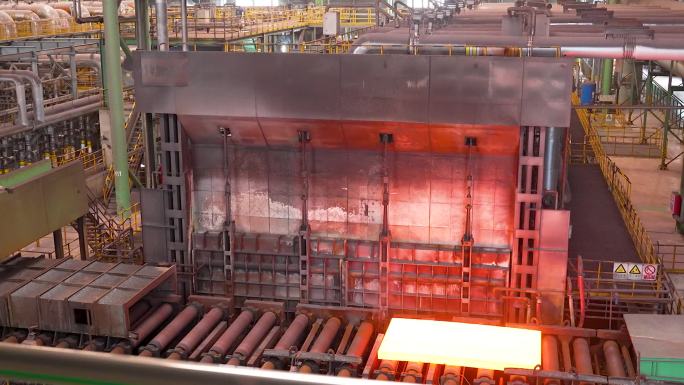钢铁厂钢铁钢板炼造生产过程14