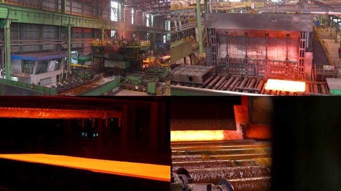 钢铁厂钢铁钢板炼造生产过程14