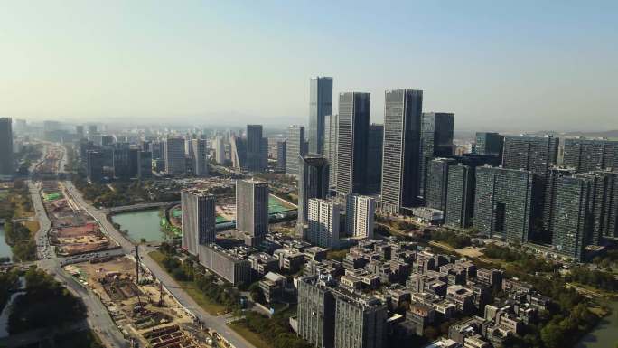 杭州未来科技城CBD地标