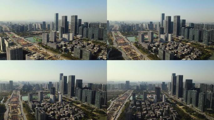 杭州未来科技城CBD地标