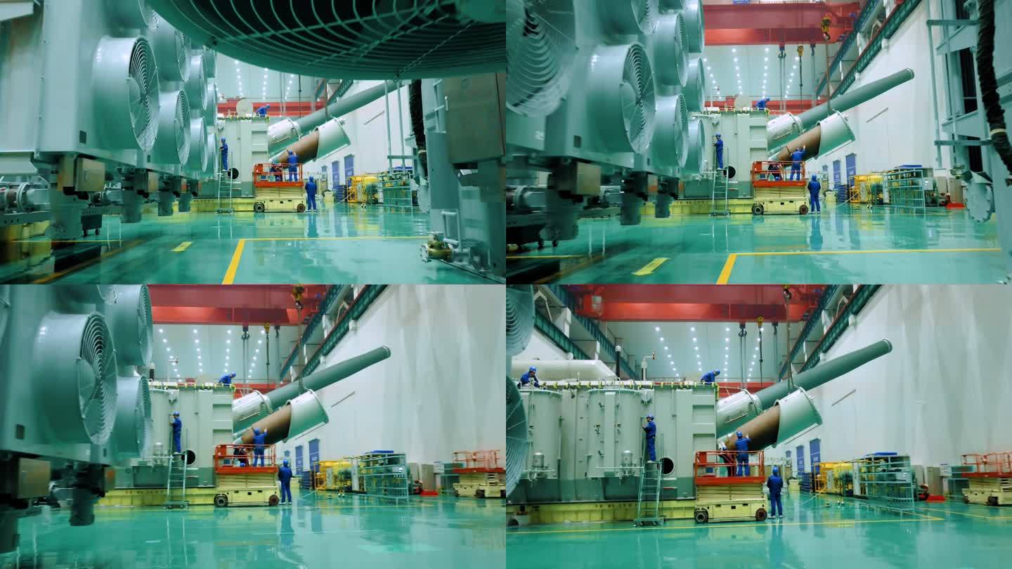 工厂车间 装备制造 电气设备 大国重器