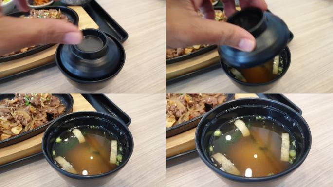 味噌汤，日本料理餐饮