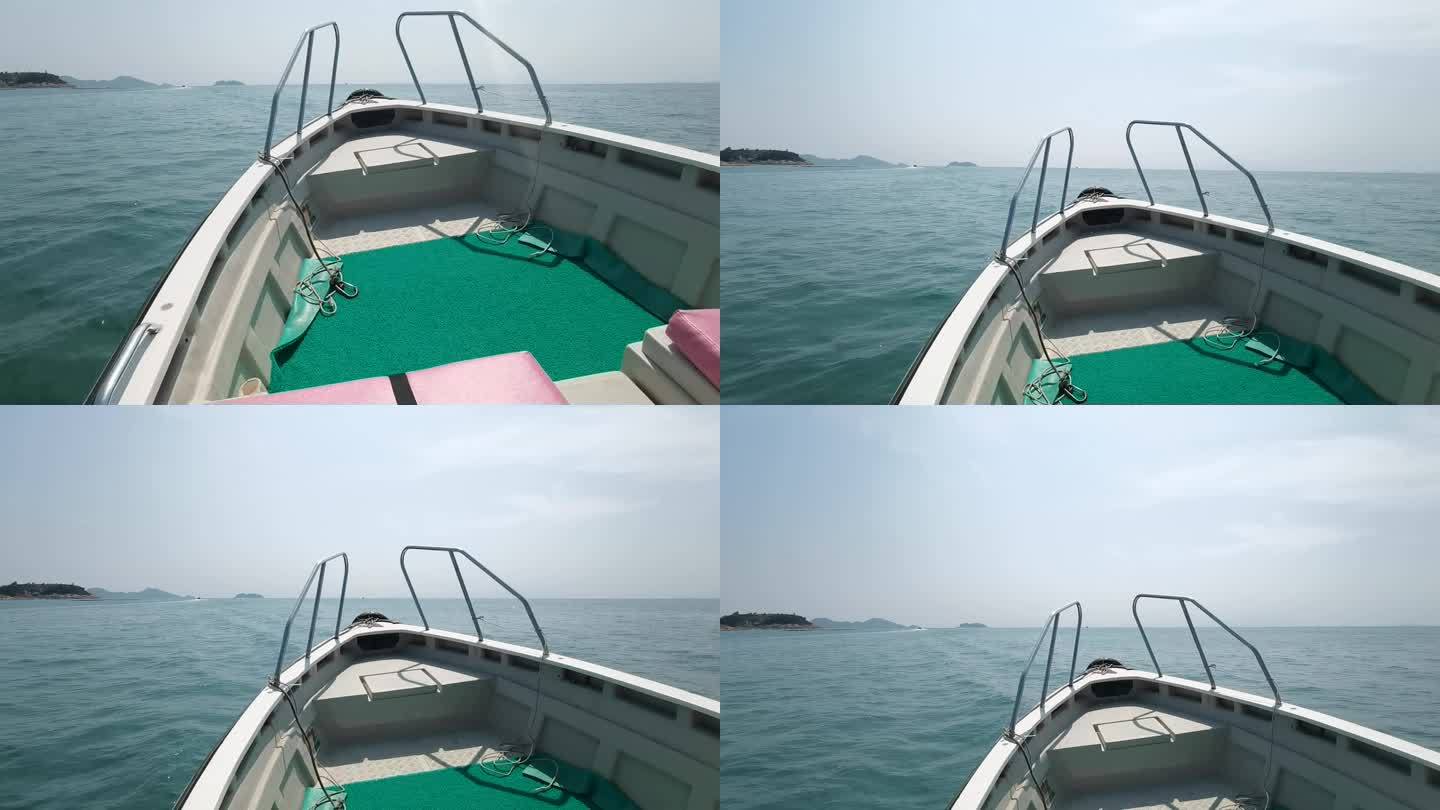惠州双月湾  出海  小星山 小船