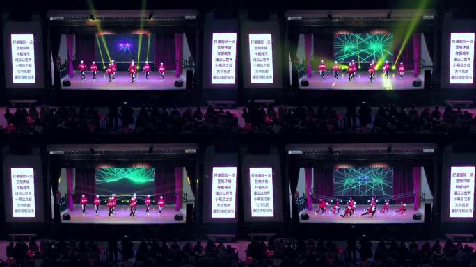 义乌乡村文化礼堂街舞表演
