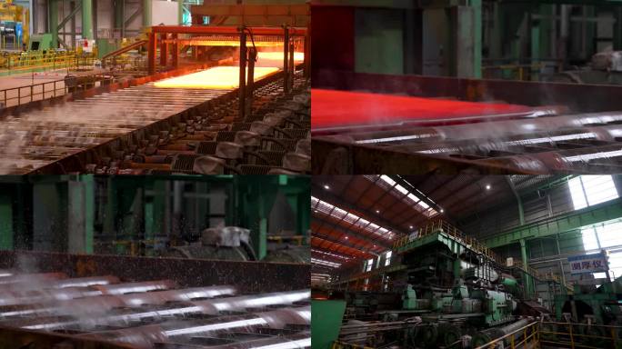 钢铁厂钢铁钢板炼造生产过程5