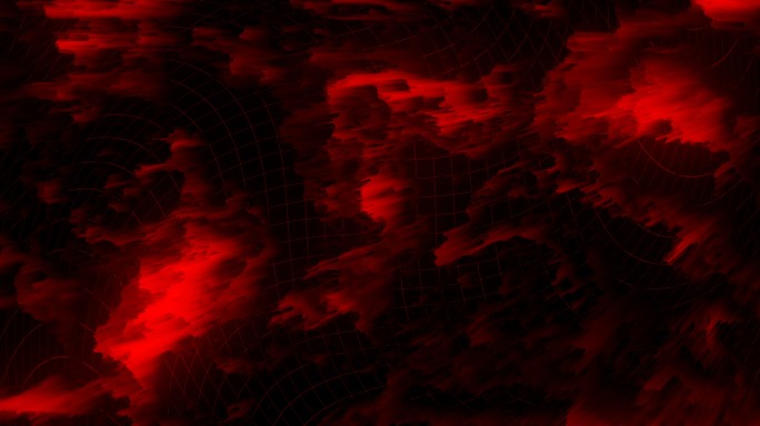 【超清8K】抽象艺术红色像素背景07