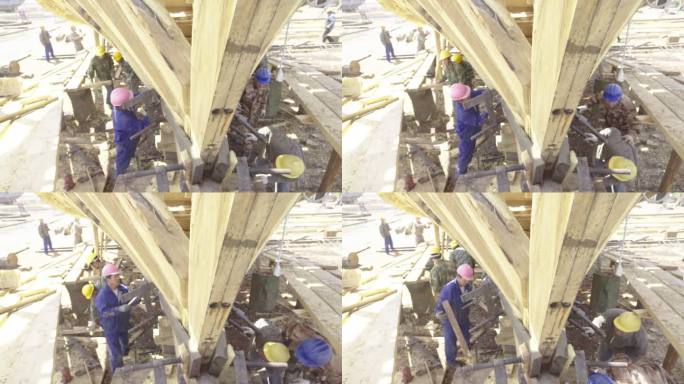 造船厂 船只建造 工程建设 建筑工地