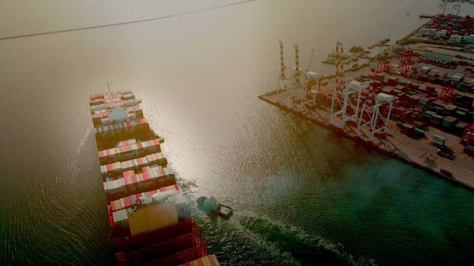 全球服务货海运码头港口对外贸易远洋运输物