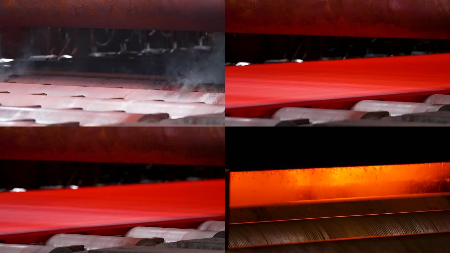 钢铁厂钢铁钢板炼造生产过程2