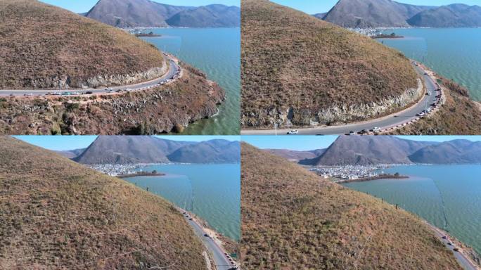 大理盘山公路海东旅游风光海东公路