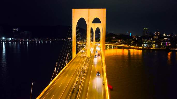 珠海横琴西湾大桥【4K】