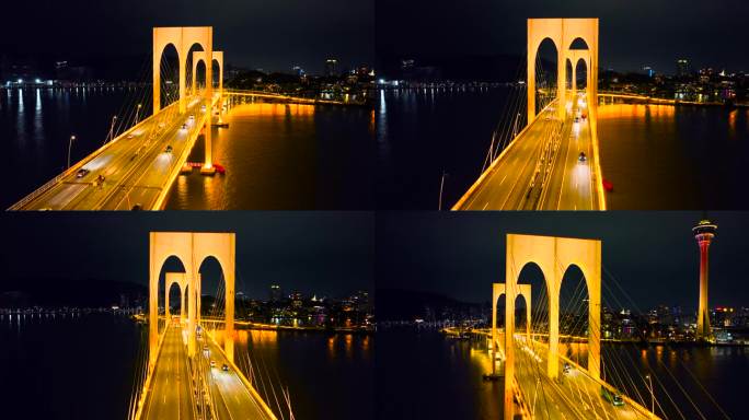 珠海横琴西湾大桥【4K】