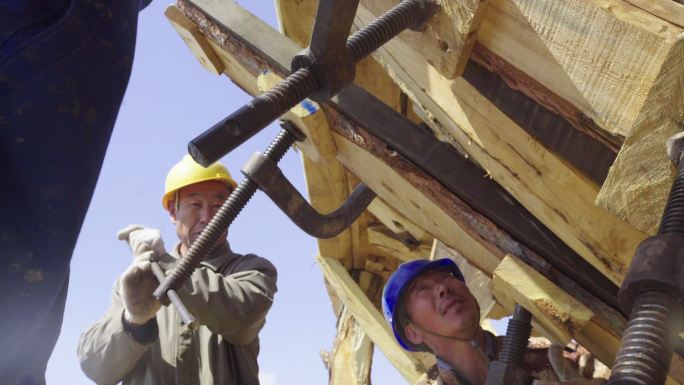 造船厂 船只建造 工程建设 建筑工地