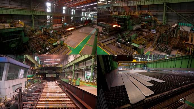 钢铁厂钢铁钢板炼造生产过程21