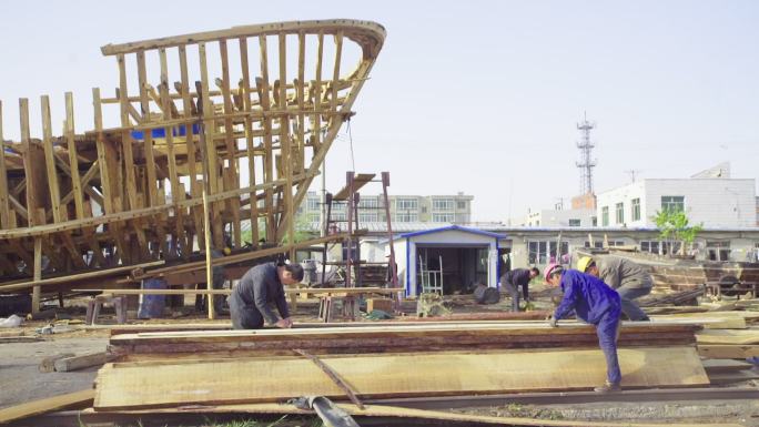 造船厂 船只建造 工程建设 建筑工地