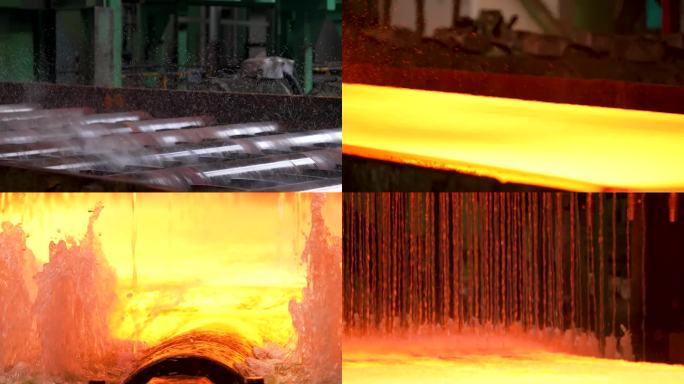 钢铁厂钢铁钢板炼造生产流水线合集2