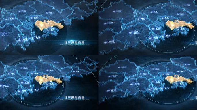 粤港澳大湾区科技地图