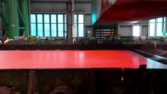 钢铁厂钢铁钢板炼造生产过程3