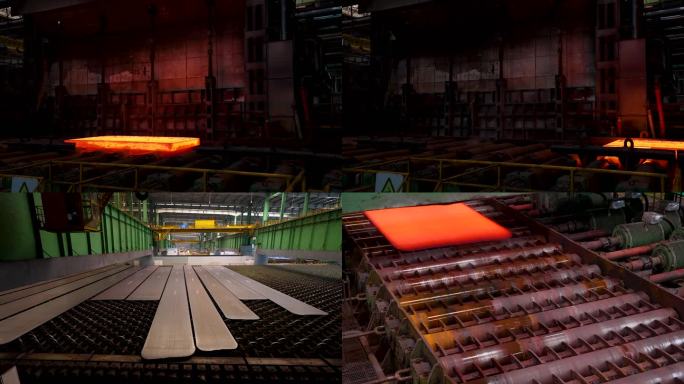 钢铁厂钢铁钢板炼造生产过程11