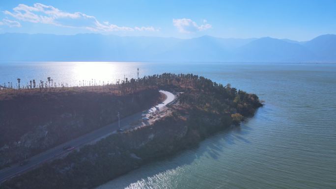 大理洱海海东风光