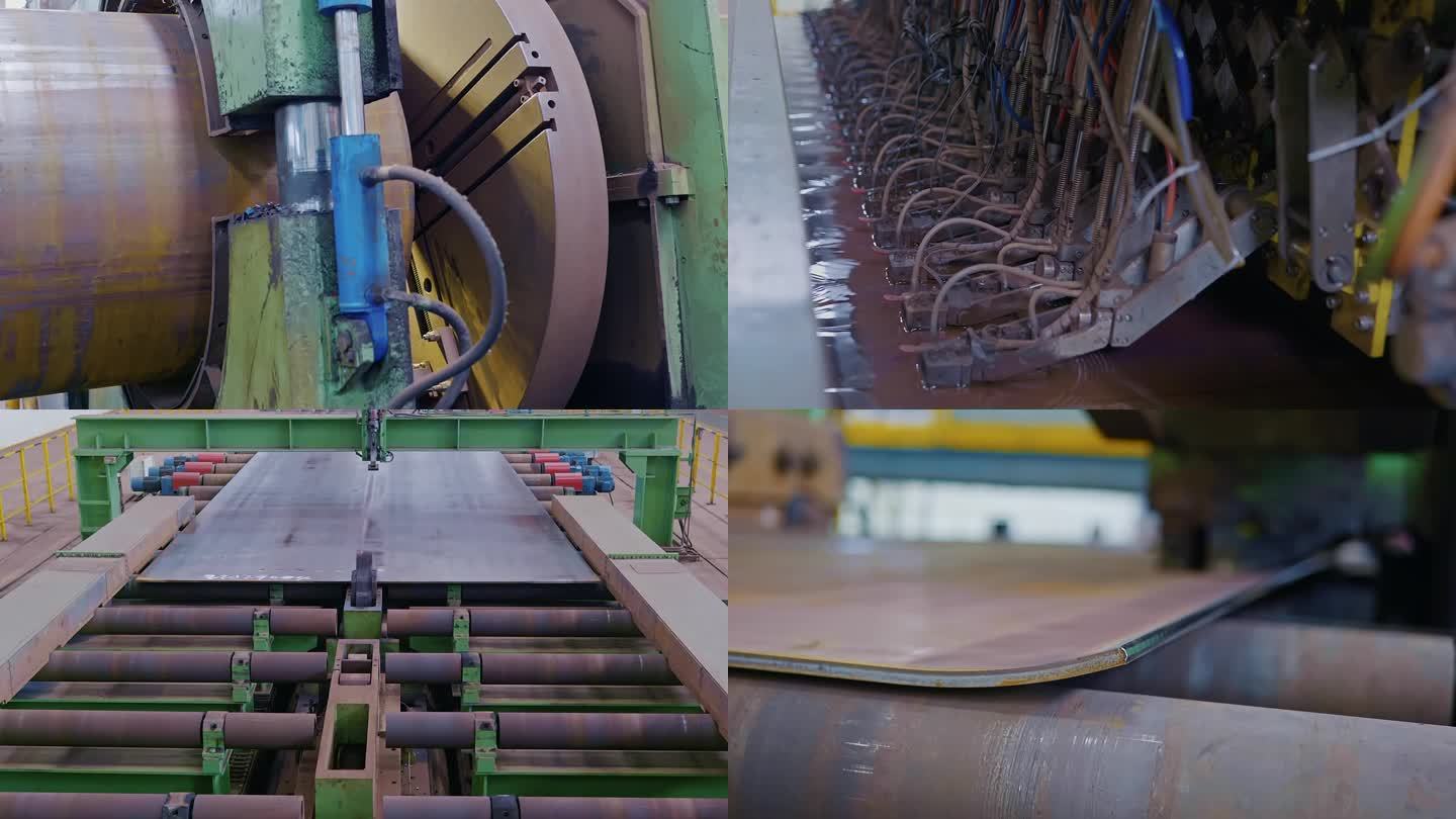 钢管生产企业生产镜头