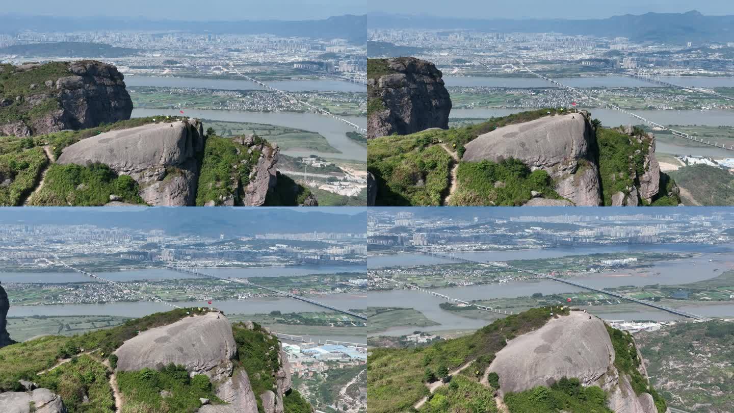 原创 福州五虎山乌龙江城市自然风光航拍