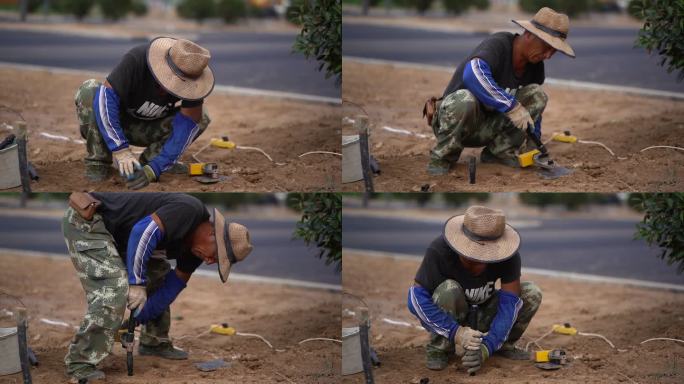 园林工程-供水管线热熔焊接