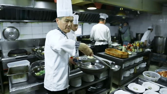 饭店后厨 美食制作 美食展示 精致摆盘