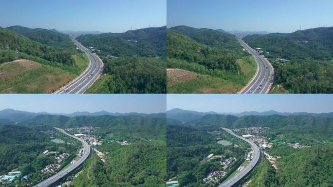 中国高速基建绿色道路穿山高速