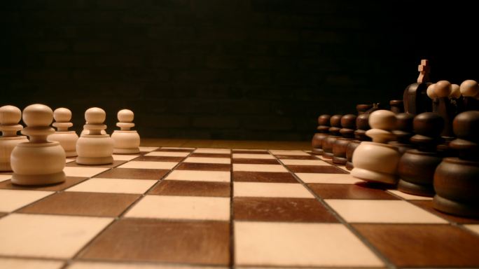 黑棋vs白棋概念法律犯罪对峙