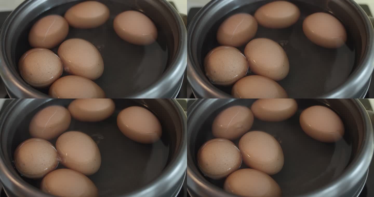 SLO MO锅里煮鸡蛋