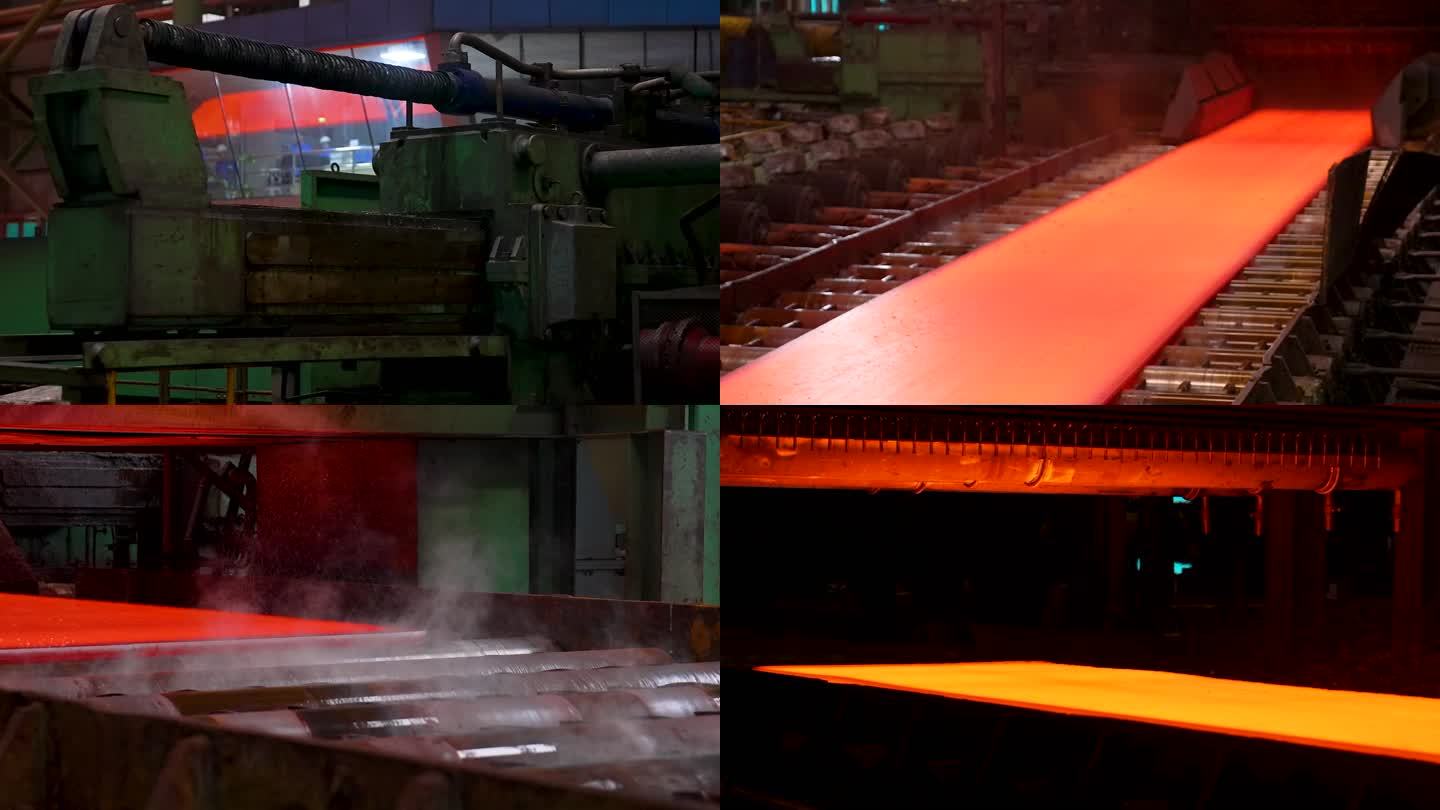 钢铁厂钢铁钢板炼造生产流水线合集10
